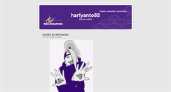 Desktop Screenshot of hariyanto88.blog.binusian.org