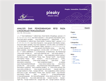 Tablet Screenshot of pleaky.blog.binusian.org