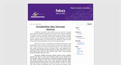 Desktop Screenshot of febzz.blog.binusian.org